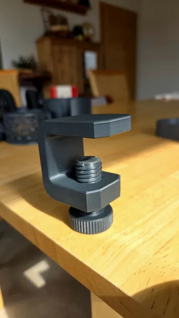 Modelo para impresión 3D: Klemmcel–Modulare Tischbefestigung (Fäncel-System) — vista de referencia 5
