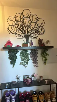 Décoration murale arbre hexagonal — photo 2