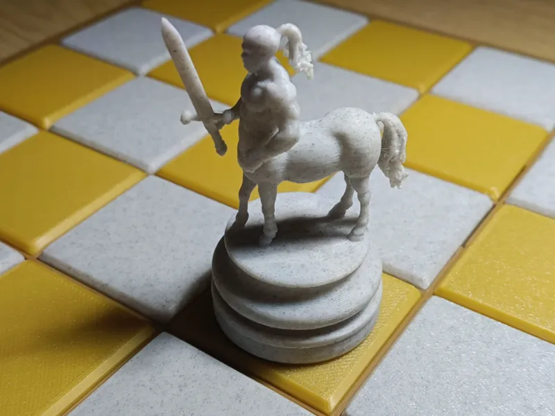 Fantasy chess piece- Knight Centaur
