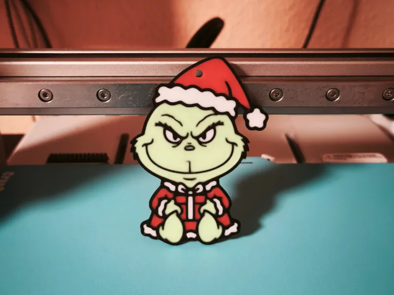 The Grinch Christmas Ornament & Keychain