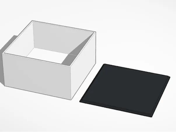 5cm² storage box + non-removable lid - Free 3D Print Model - MakerWorld