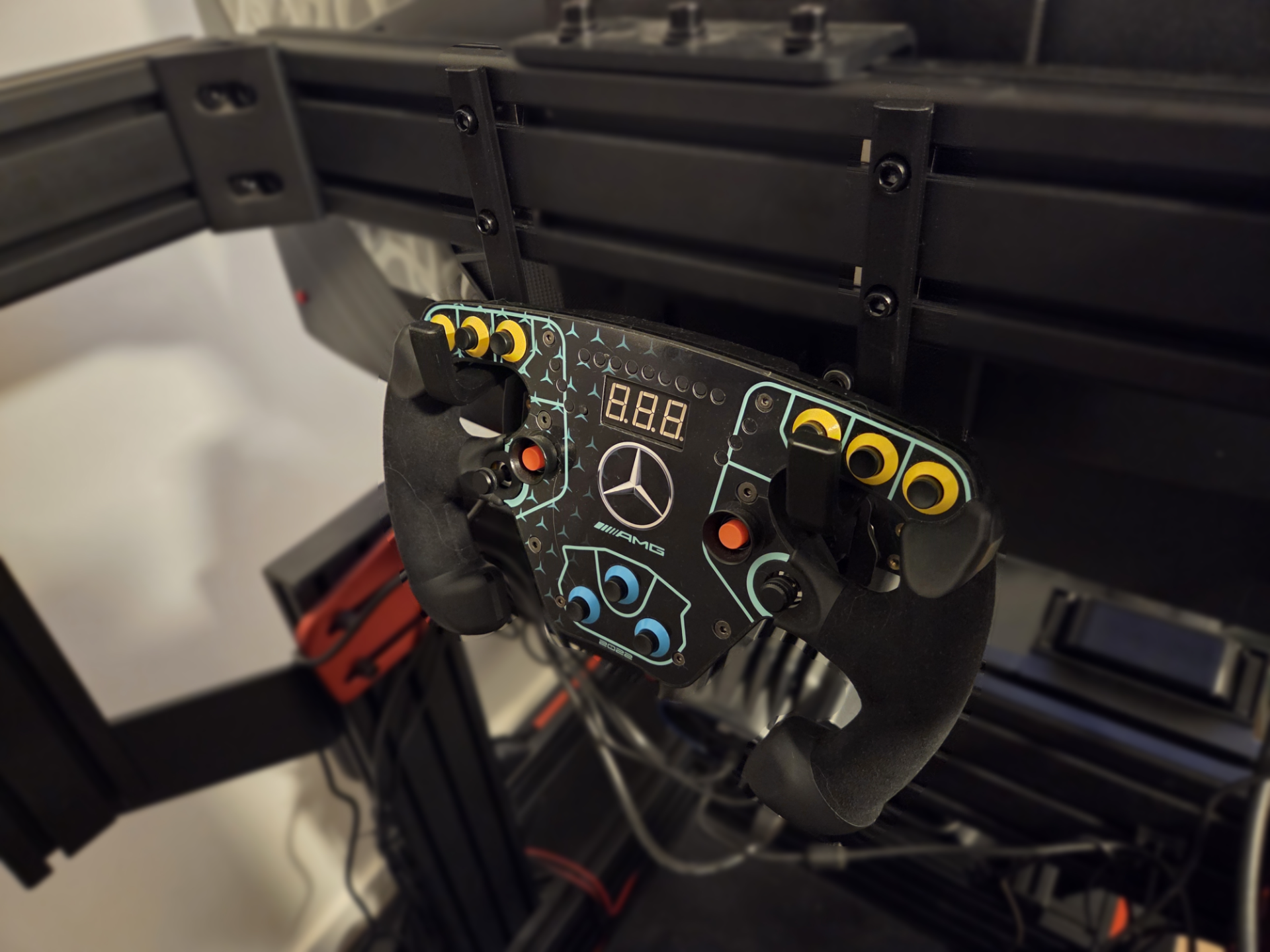 Steering Wheel Hook Set for 8040 Sim Rig