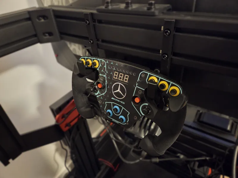 Steering Wheel Hook Set for 8040 Sim Rig