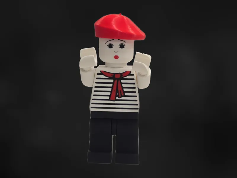 Big Brick Mime