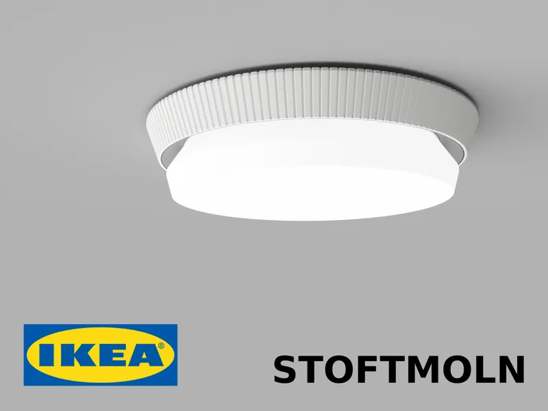 Celling light IKEA STOFTMOLN - additionaly body