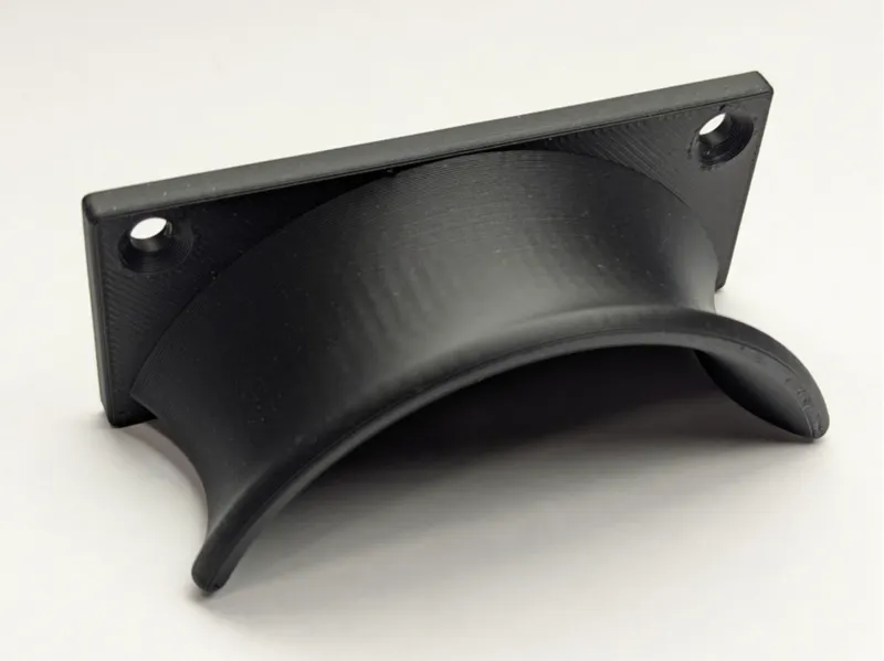 Mic Hanger & Contoured Cable Manager - Shelf Mount