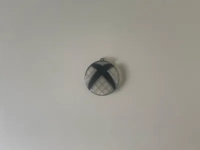 Xbox logo keychain