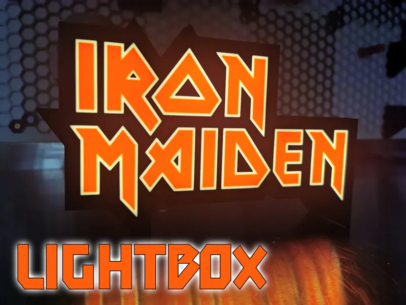 Iron Maiden lightbox 