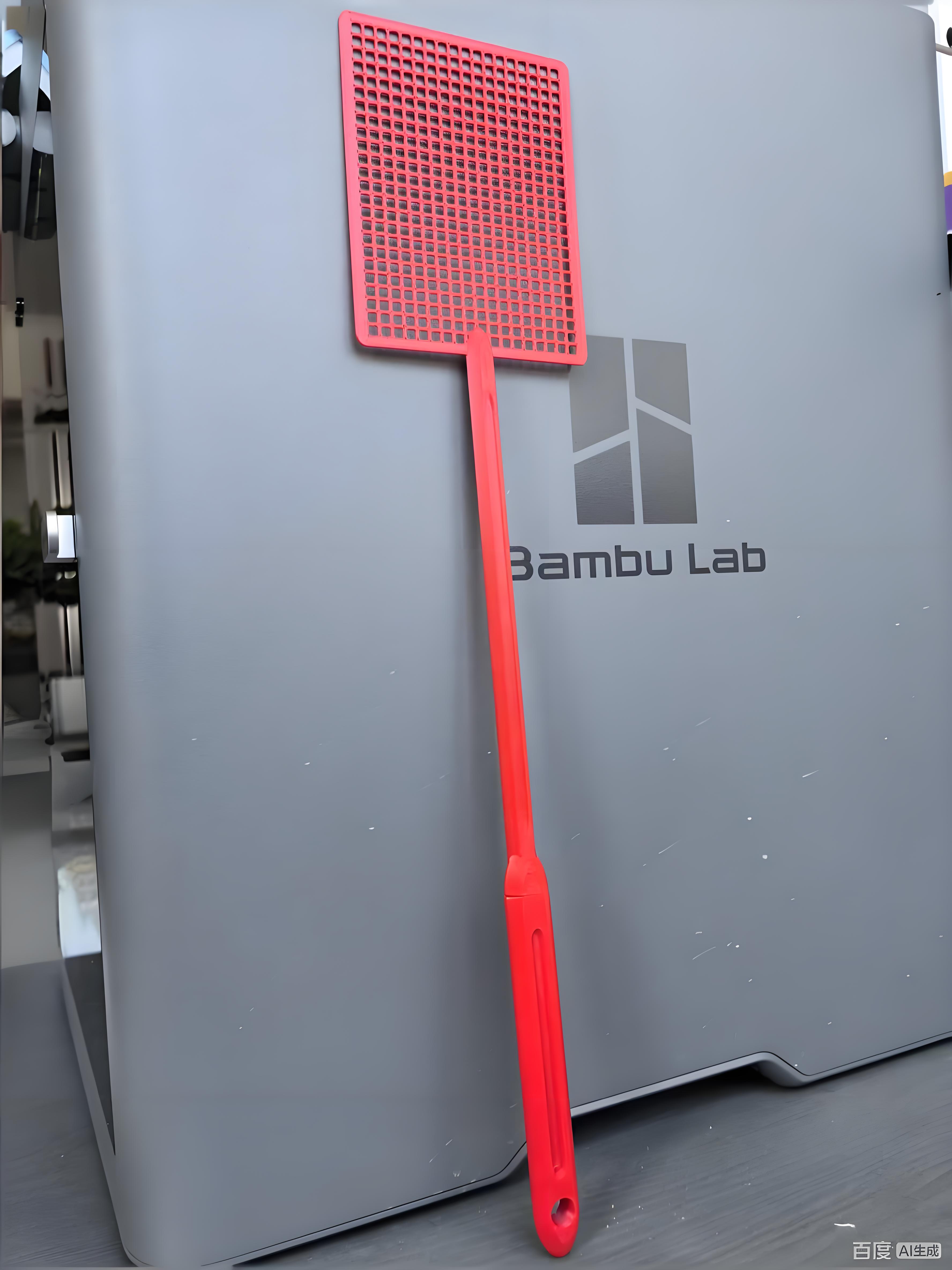 Miniatura 1 do modelo 3D "拍蝇快客"3D打印苍蝇拍2.0版本/蚊拍/TPU/PETG