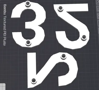 House numbers 