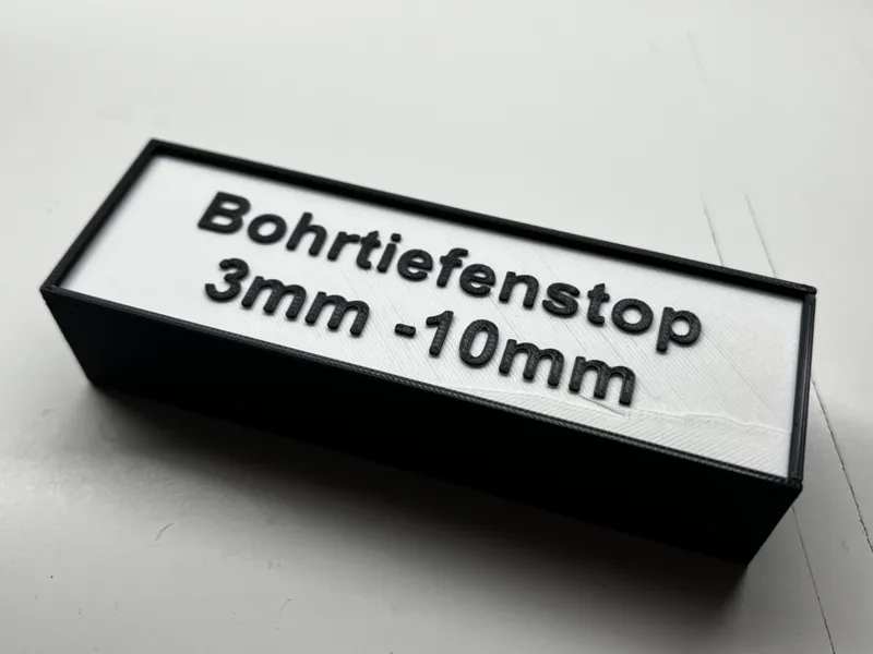 Box for Drill-Depth-Stop Tools (DE/ENG label)