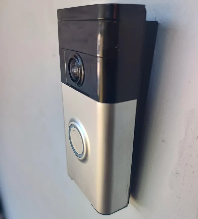 Ring doorbell 8.5mm wedge angle