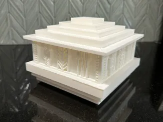 Frank Lloyd Wright Inspired Fence Post Cap