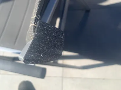 Garden chair end cap