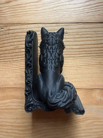 Figura decorativa: Baroque Fox Statue Bookends Forest Art — vista de referencia 4