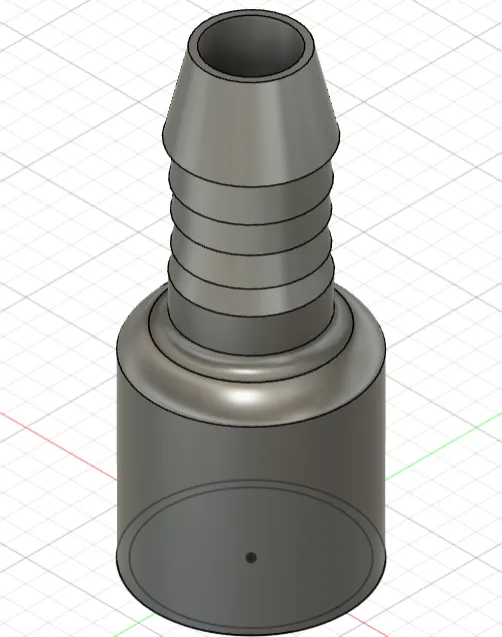 ADAPTADOR  DE LAVABO ESTÁNDAR A MANGUERA DE 1"