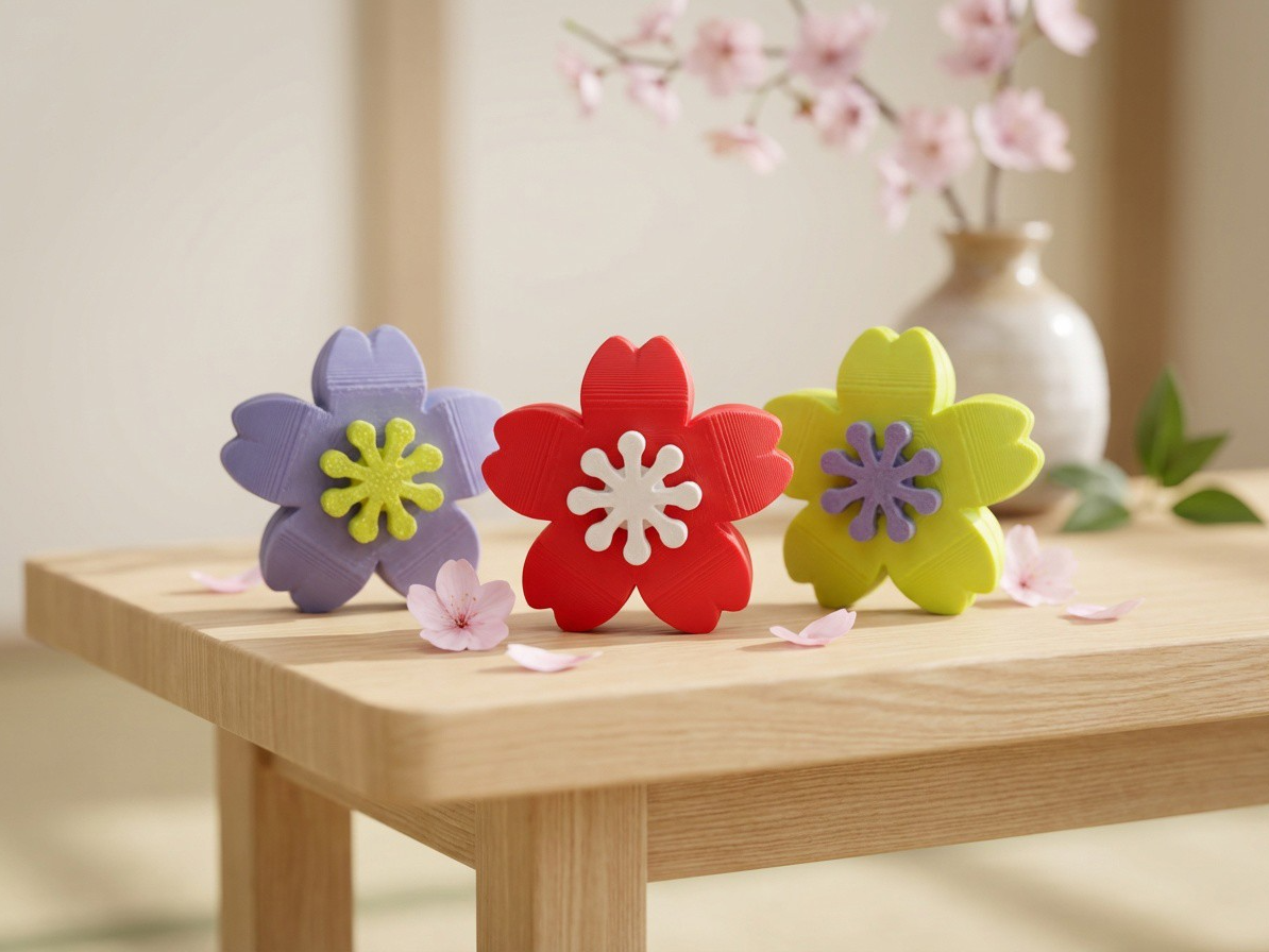 Sakura Flower / Cherry Blossom Fidget Spinner 