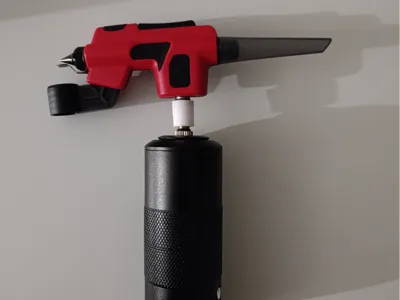 Portable Dspiae wash-free airbrush adapter