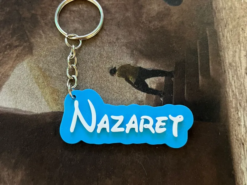 Llaveros con personalizados con letra disney