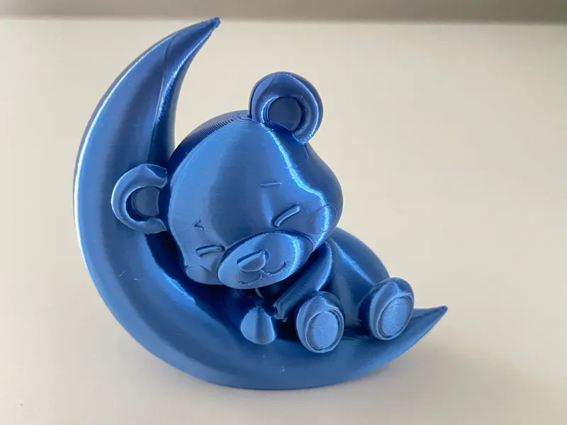 Little Bear Sleeping on the Moon