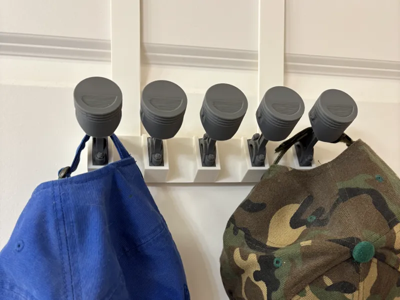 Engine Piston and rod door hanger