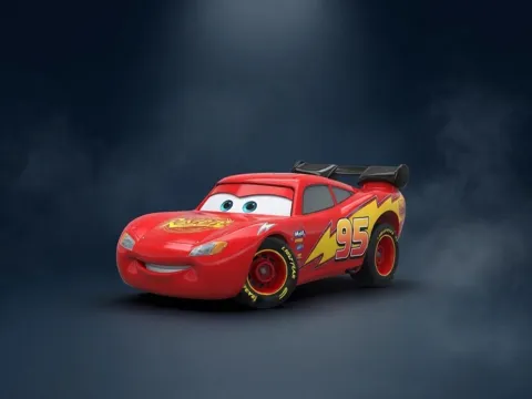 Modelo para impresión 3D: Cars Saetta McQUEEN — referencia de MakerWorld