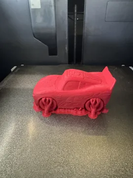 Modelo para impresión 3D: Cars Saetta McQUEEN — vista de referencia 3