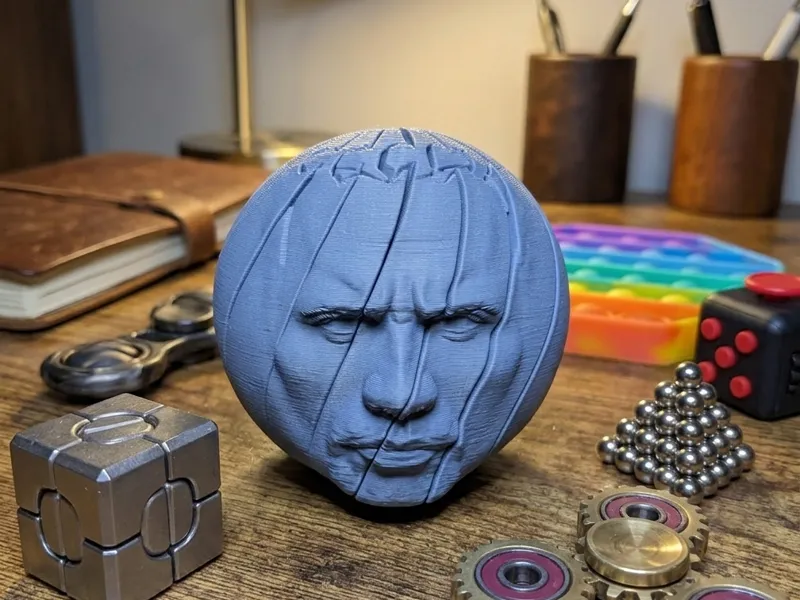 The first ever The Rock twisty fidget ball!! Maybe