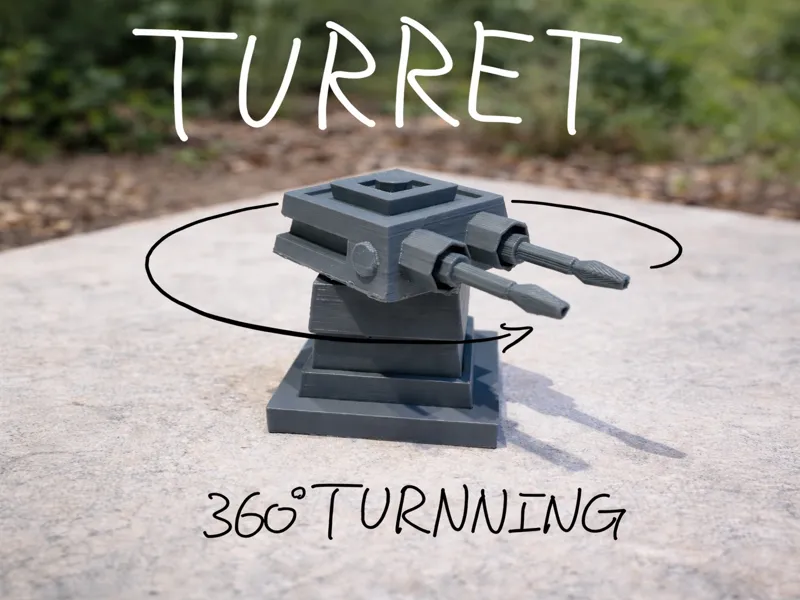 360° turnning DESK TURRET