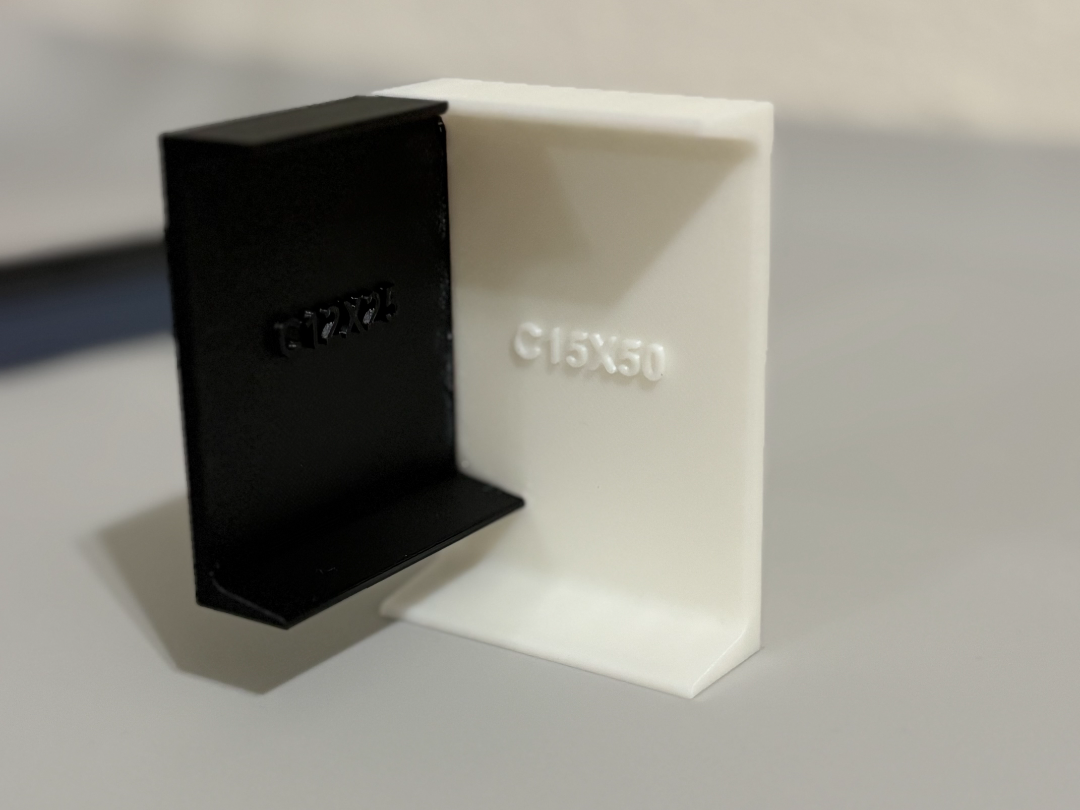 Structural  C15x50 and C12x25 Channel Desk Model 