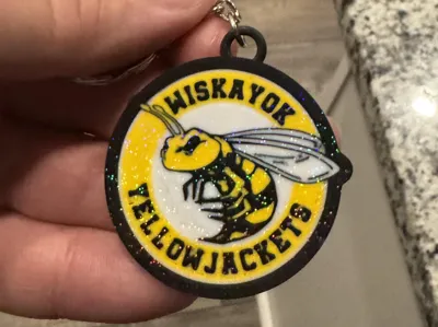 Yellowjackets Keychain