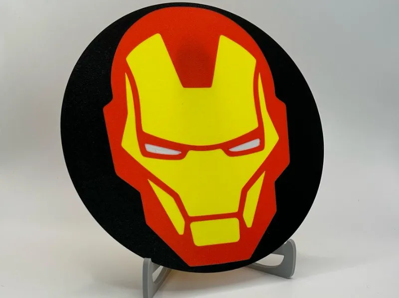 Front-DIY-Lightbox V2.0 Iron Man (nur Motiv)