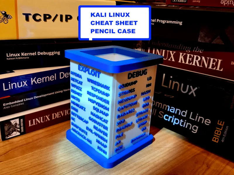 Kali Linux Pencil Holder