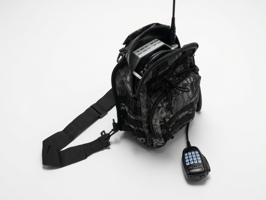 Radioddity DB20-G Radio Pack Manpack Comm Bag