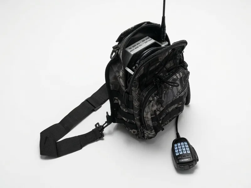 Radioddity DB20-G Radio Pack Manpack Comm Bag