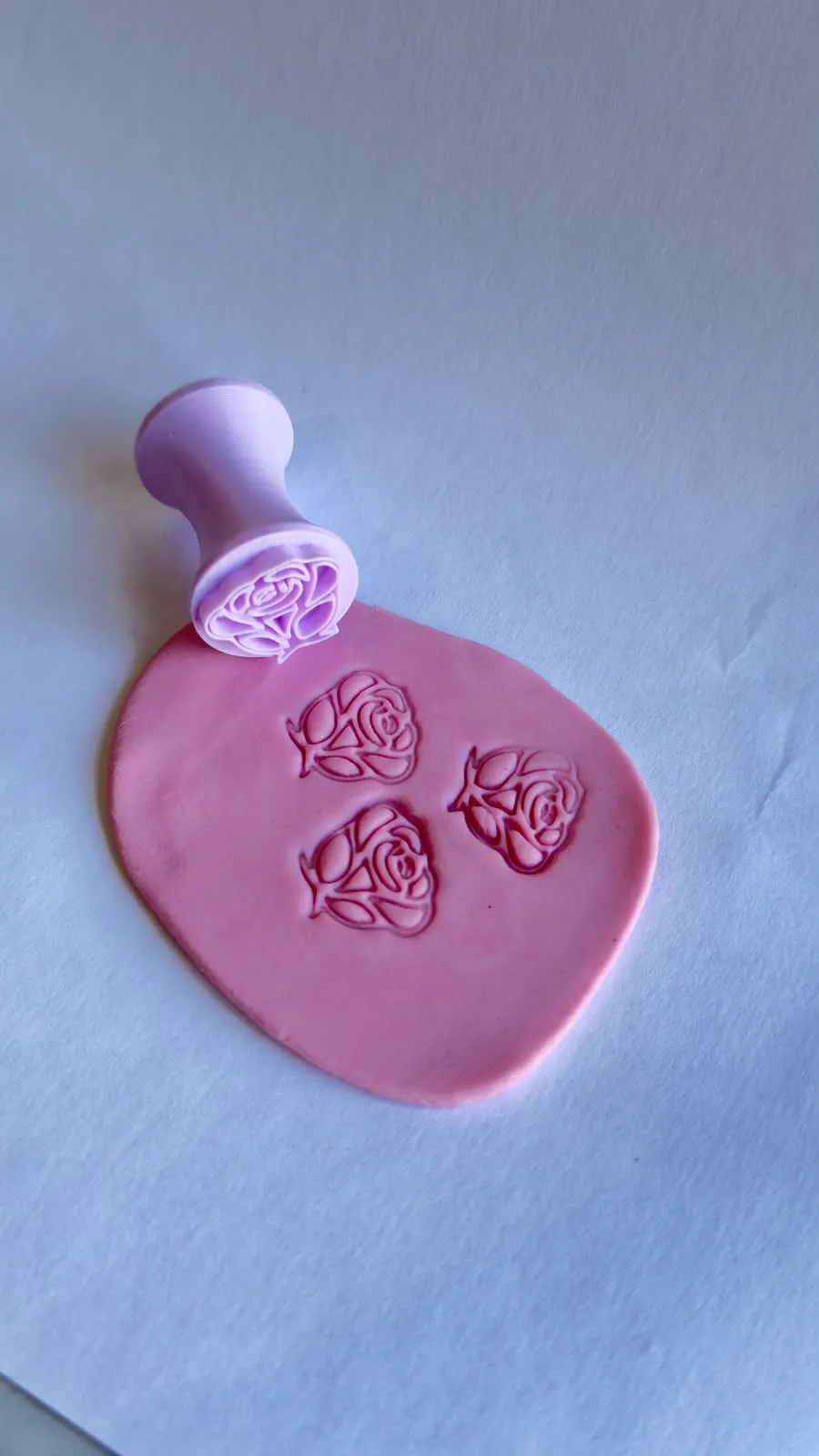 Carimbo para Brigadeiro Rosa | ES3D view 2
