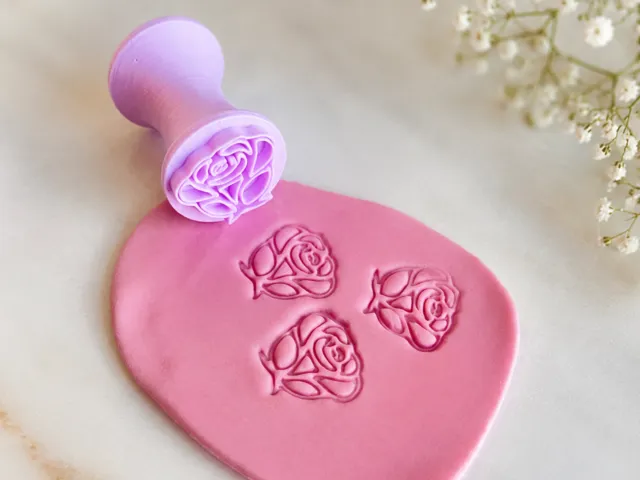 Carimbo para Brigadeiro Rosa | ES3D