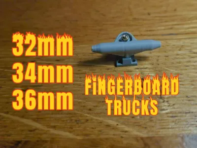 fingerboard trucks 3 sizes