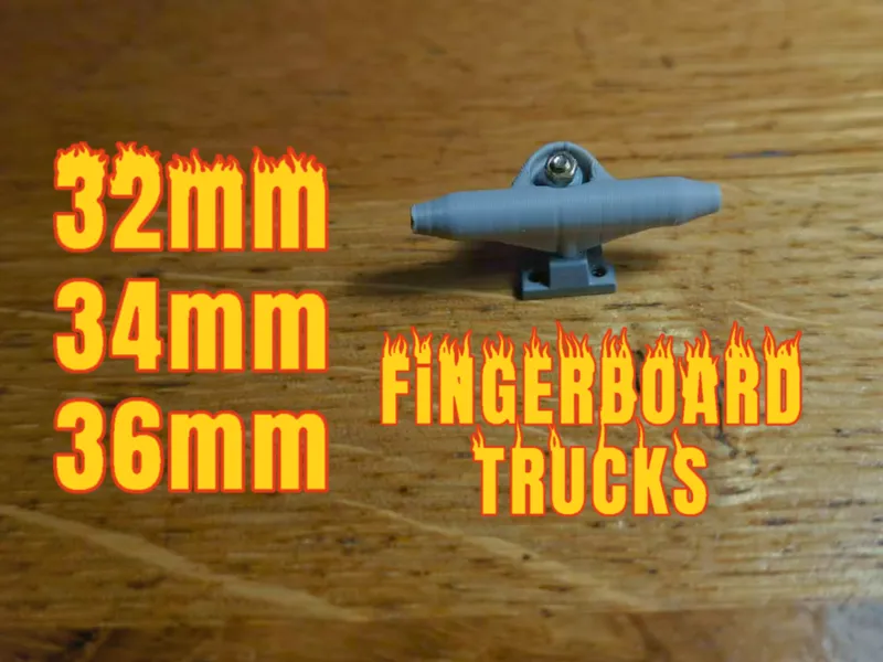 fingerboard trucks 3 sizes