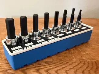 ICON 3/8 Drive HEX METRIC Gridfinity