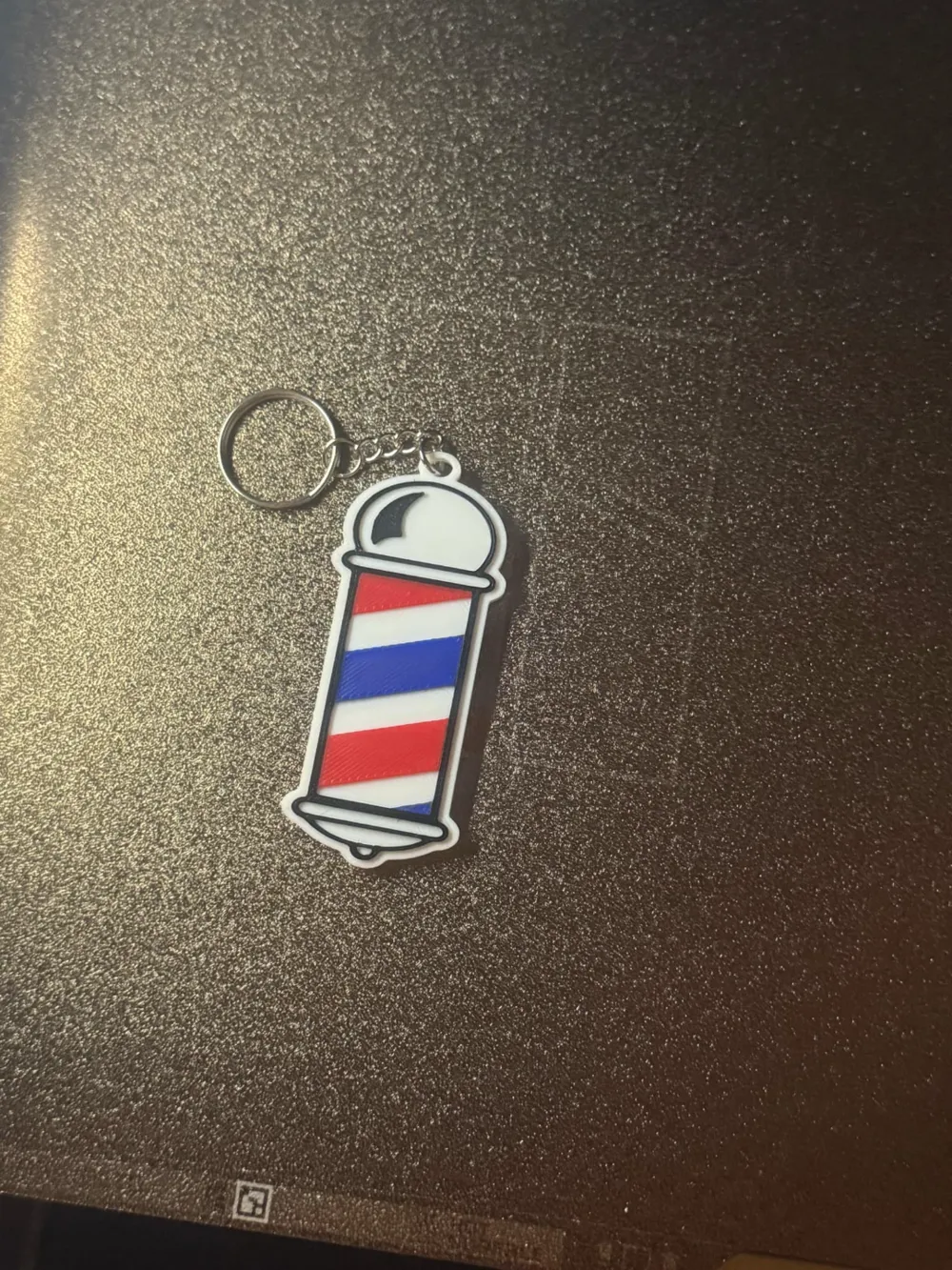 Barber Shop Post Keychain by JGLDJ MakerWorld: Download Free 3D Models