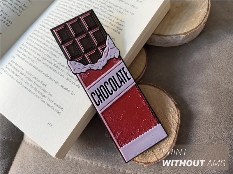 Chocolate Bar Bookmark