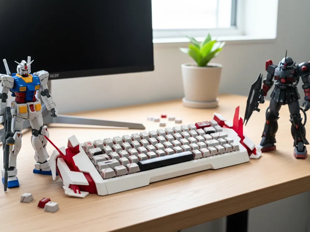 Cnukey 3D Printing Keyaboard- Unikey - Free 3D Print Model - MakerWorld