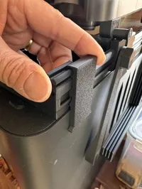 Locking brackets and thinner profile