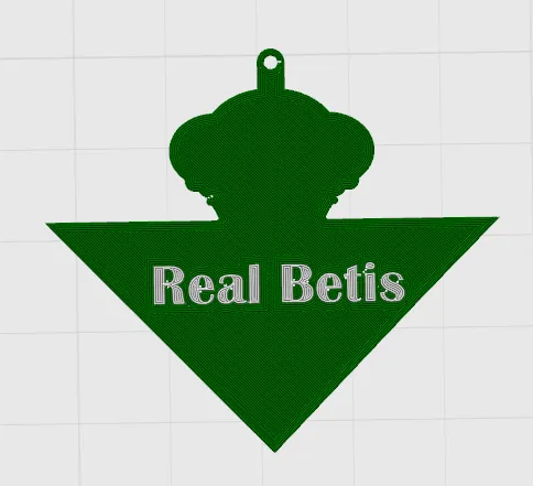 Llavero del Real Betis view 3