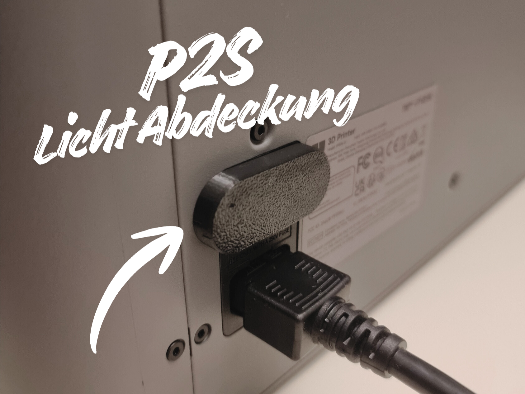 P2S Licht-Abdeckung für Netzschalter