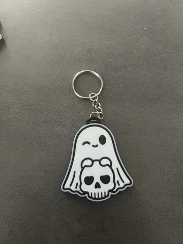 Llavero: adorable ghost & skull keychain — vista de referencia 3