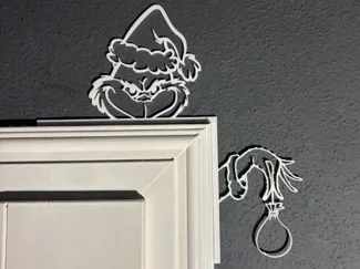 Grinch door frame