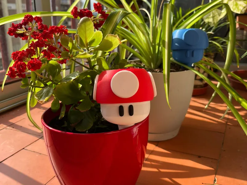 Super Seta Auto-Riego. Super Mario