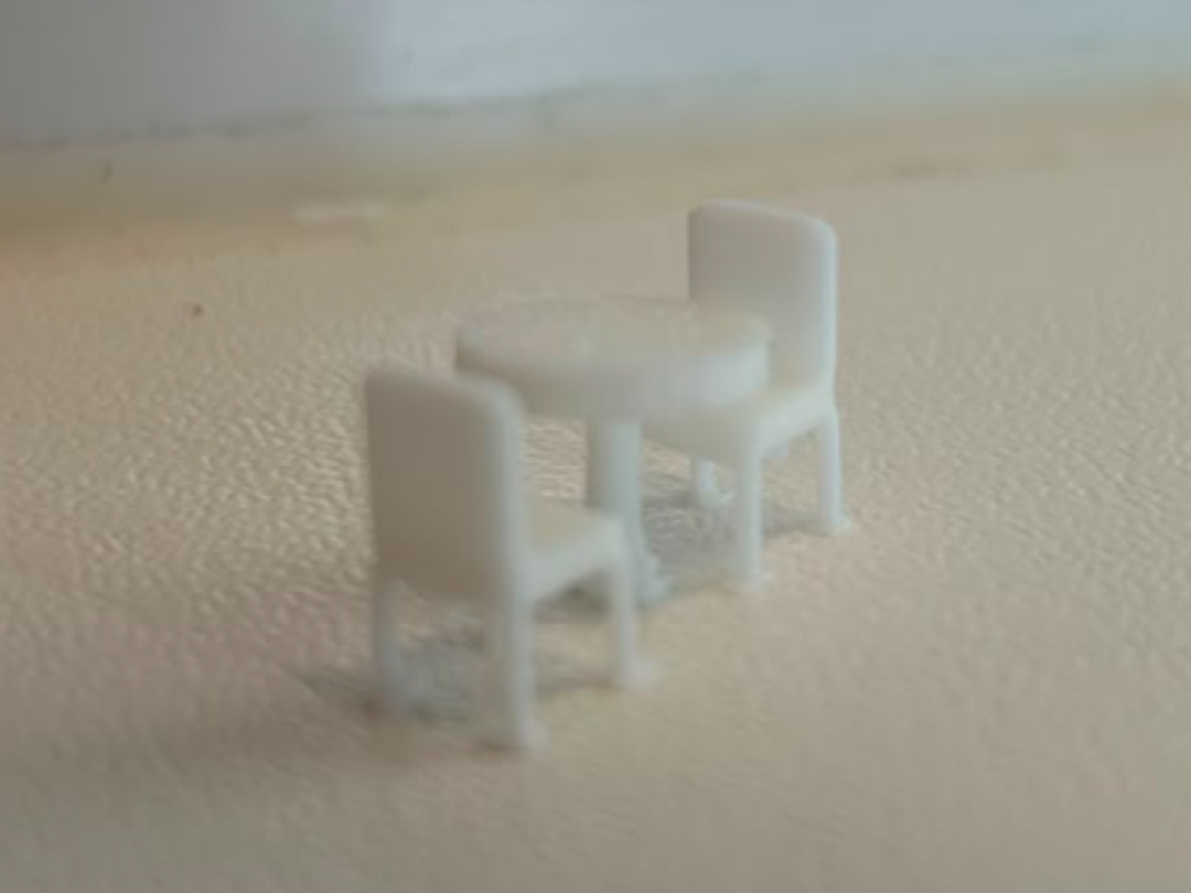 Round 2-Person Table – Scale 1:100